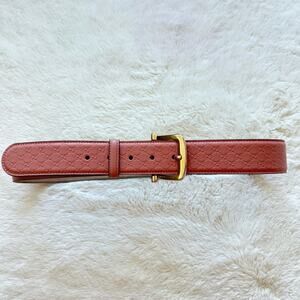 Gucci GG Marmont pink leather belt size 85/34 Authentic Retail 650$